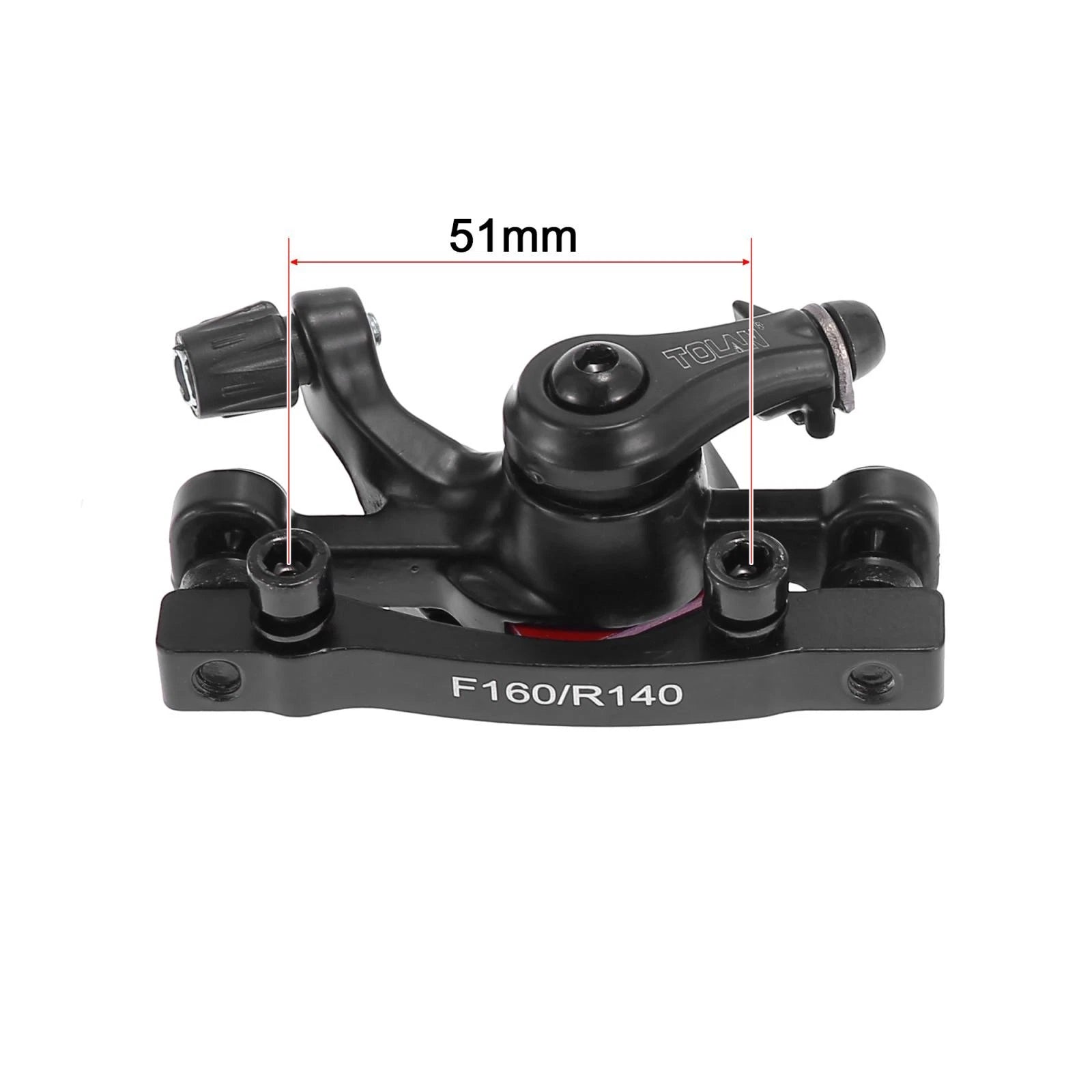 160mm Aluminium Alloy Front Disc Brake Caliper for MTB Mechanical System
