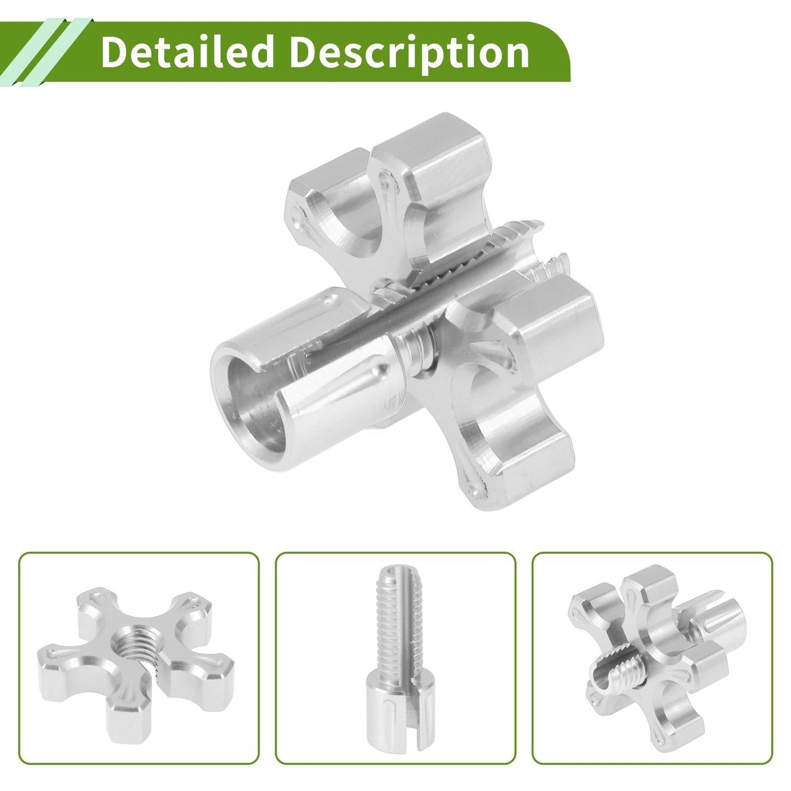 2 Pcs M8 Aluminum Clutch Brake Cable Adjuster Screw for Motorcycle