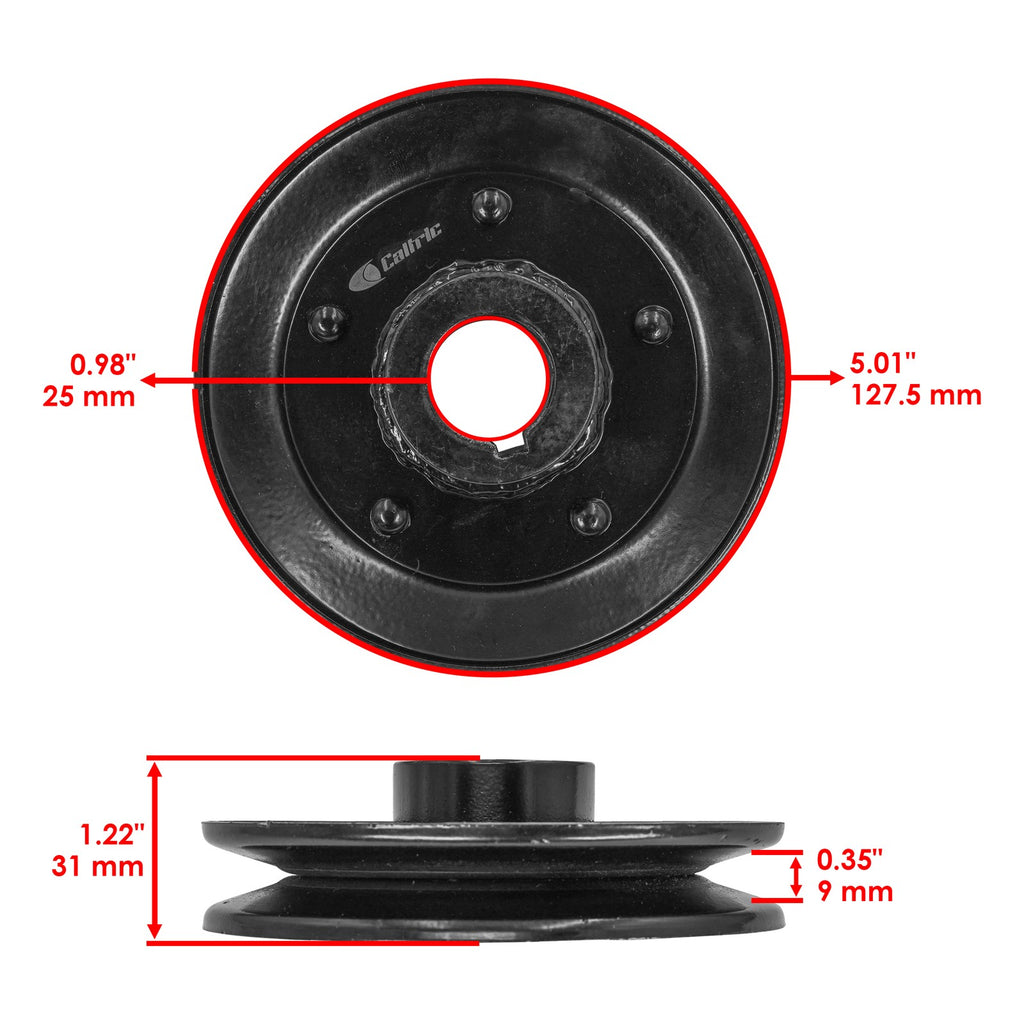 Deck Spindle Pulley for Land Pride AFM4211 AFM4214 AFM4016 (2008–2018)