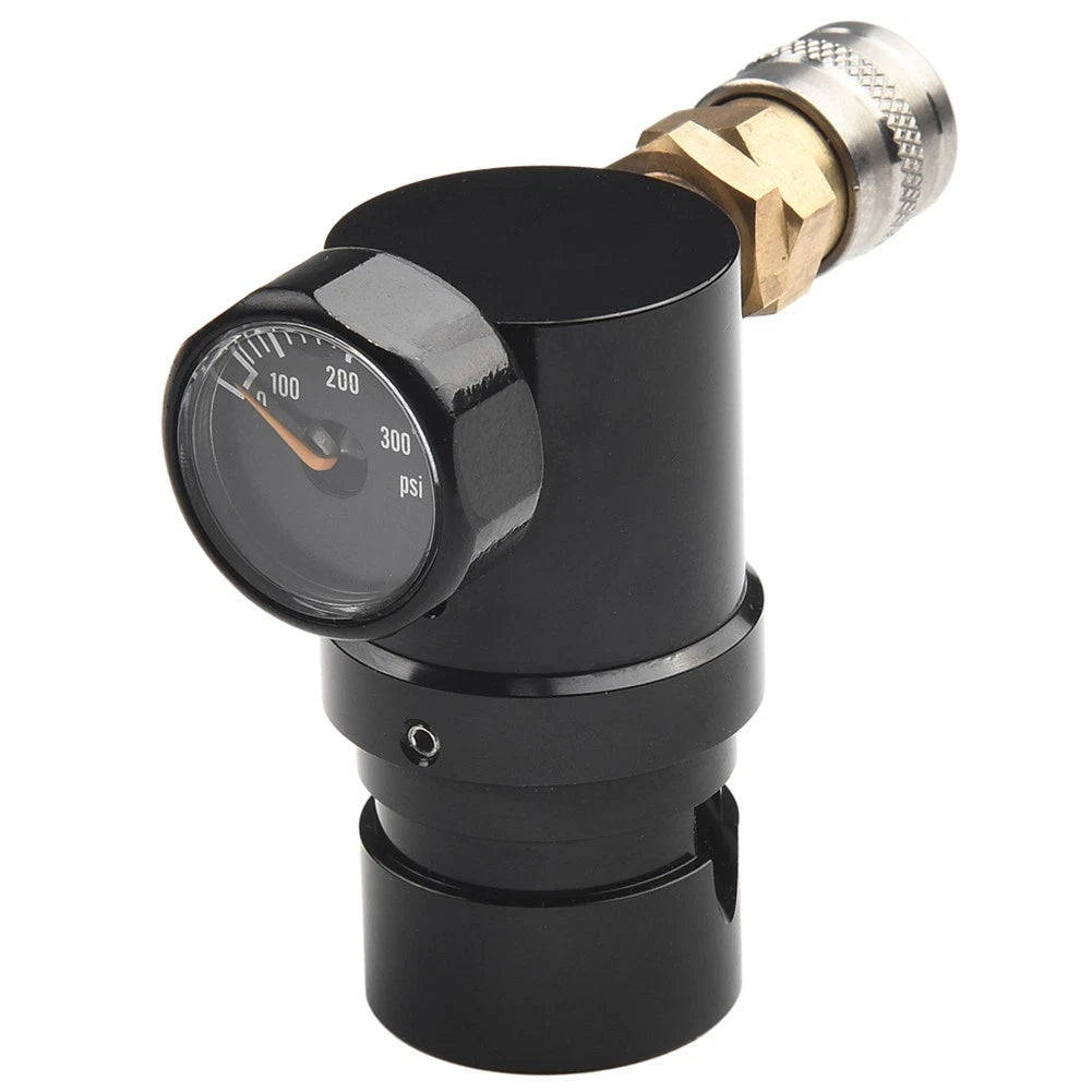 Regulator for Paint Ball Remote Hose (1500 PSI, 40 PSI-200 PSI)