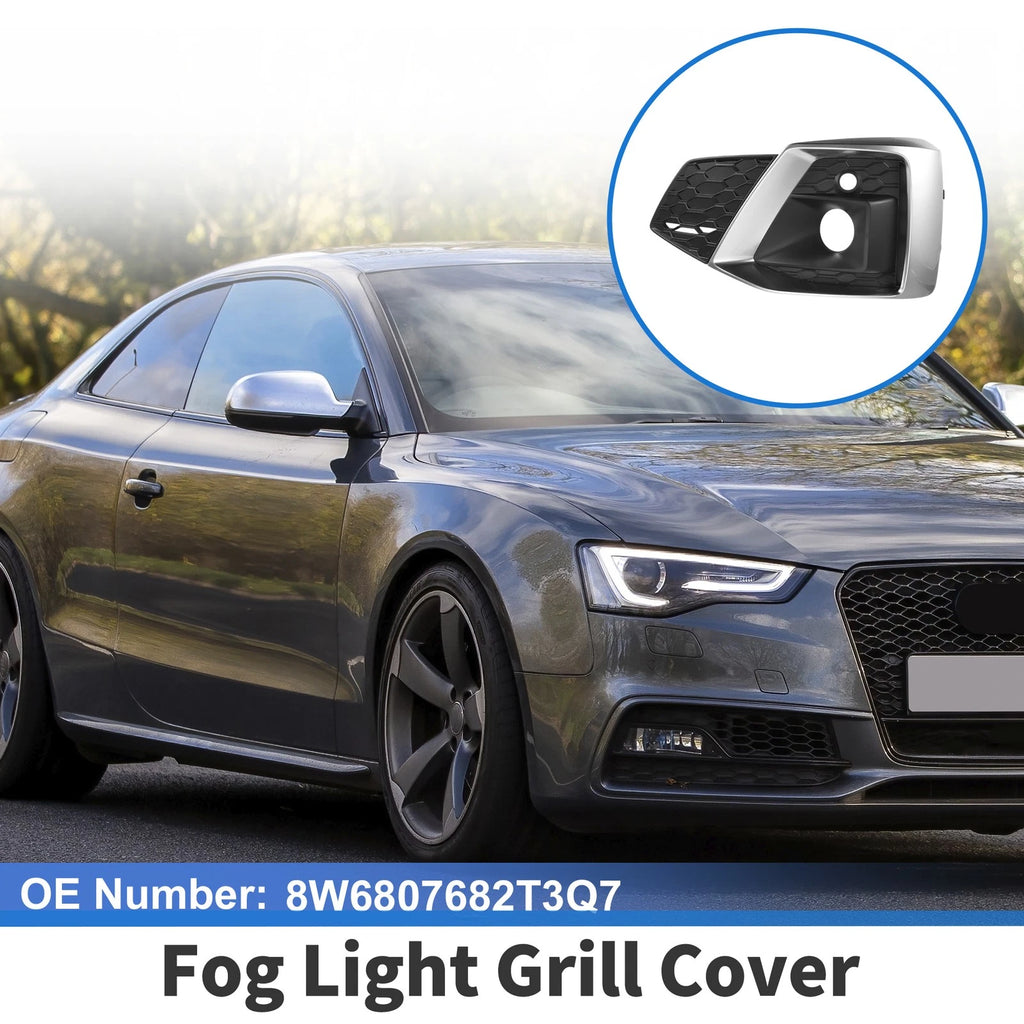 Car Front Right Fog Light Grill for Audi A5 (2021–2023)