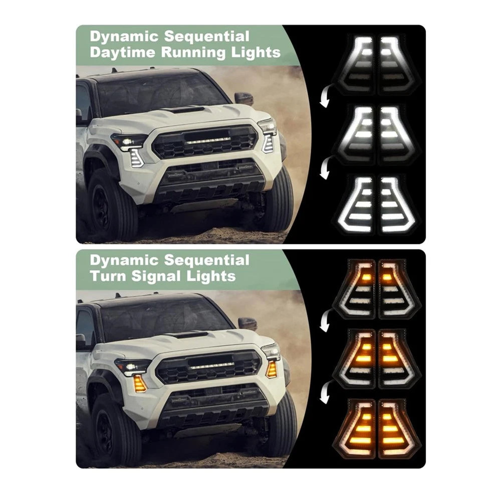 LED Daytime Running Lights for Toyota Tacoma (2024–2025)