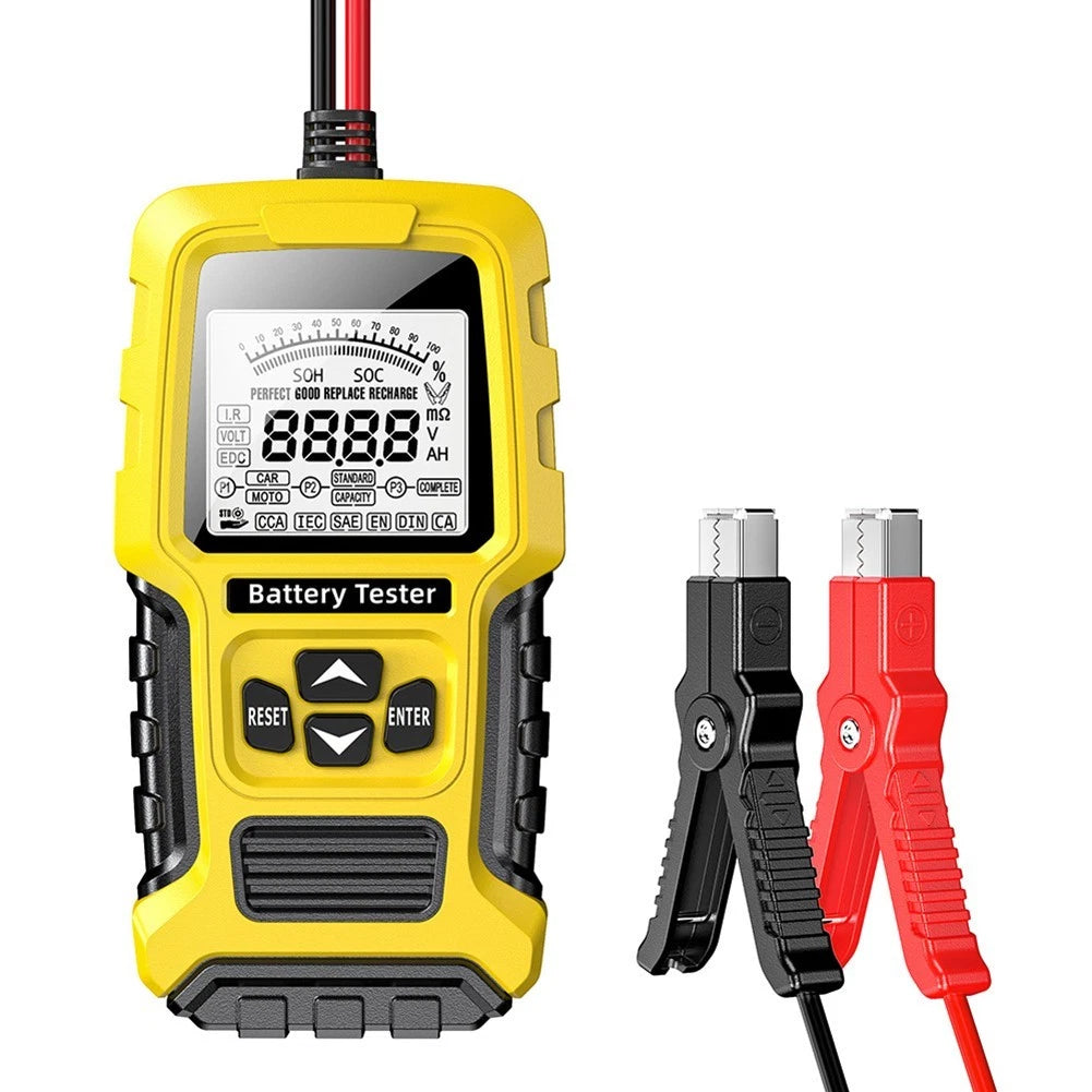 Compact Battery Test Tool for 12V 24V Systems