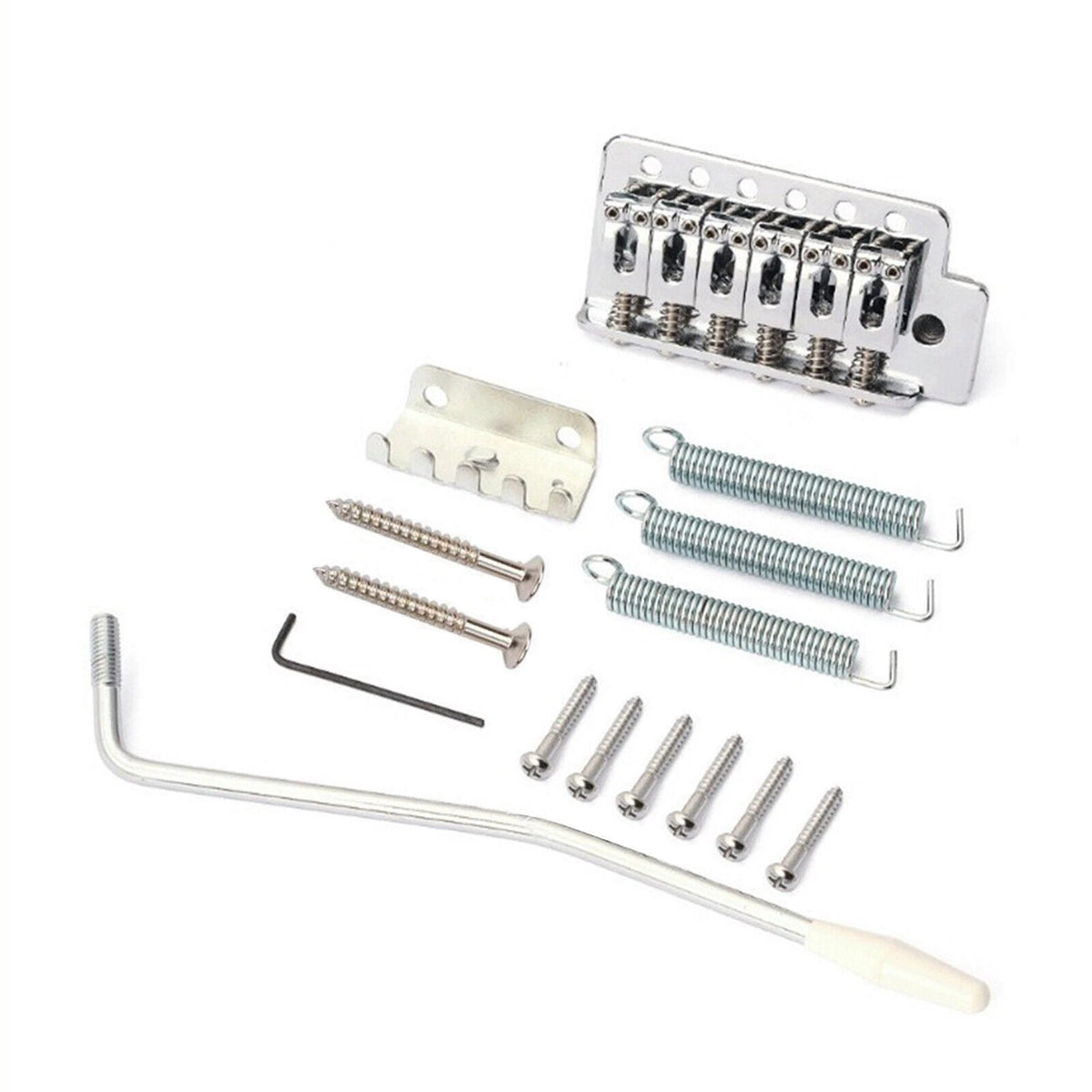 Alloy Chrome Tremolo Bridge for Fender Stratocaster
