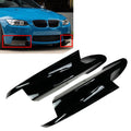 Front Lip Wrap Angle Spoiler for BMW 3 Series E90 E91 E92 E93 (2006–2013) Black