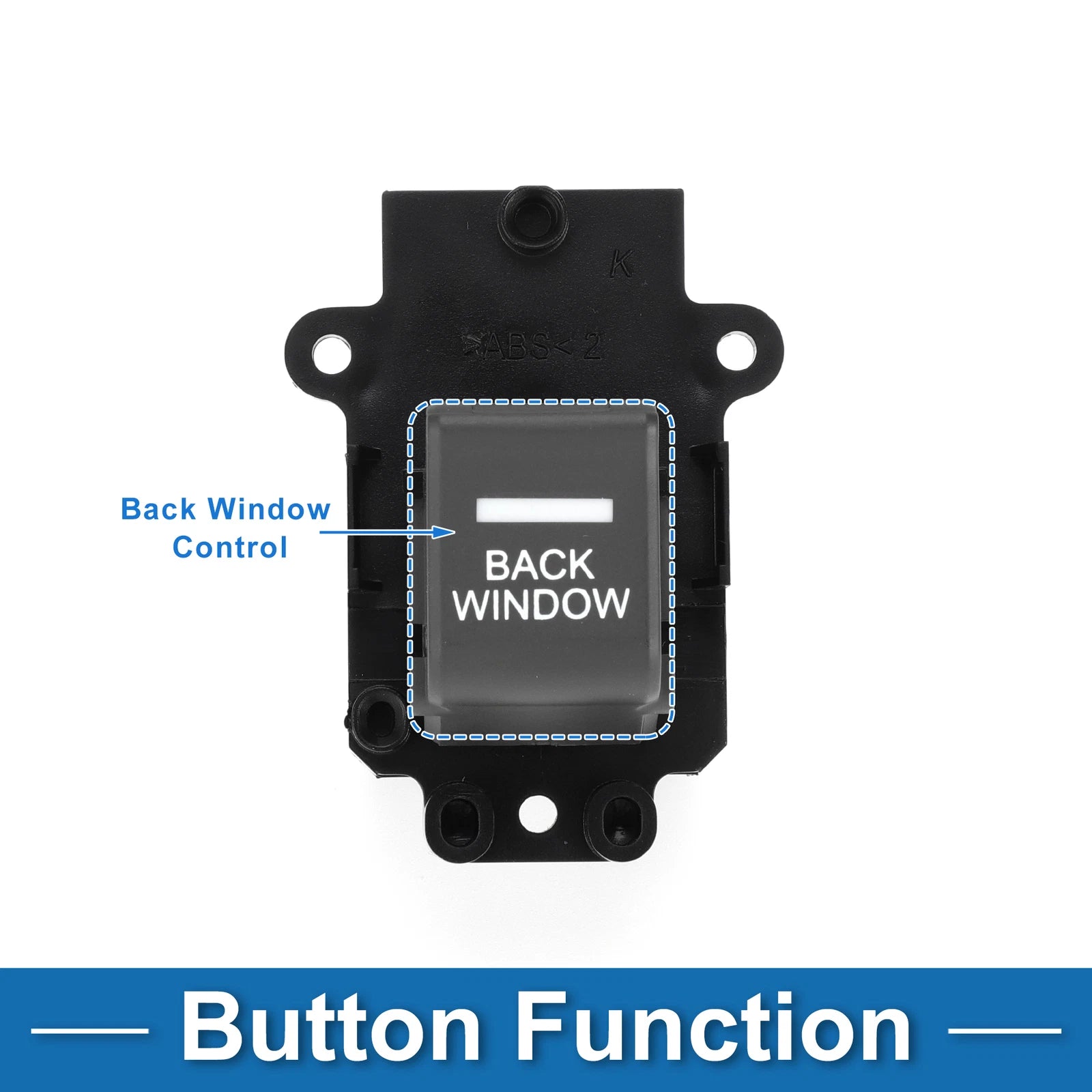 Rear Passenger Side Power Window Switch for Honda Ridgeline (2006–2014)