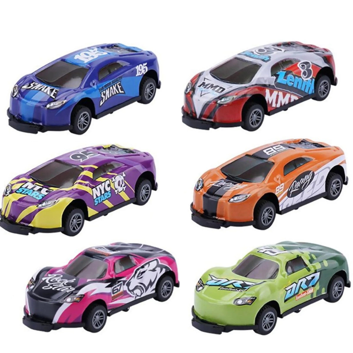 3X Mini Flip Pull Back Stunt Toy Car for Kids