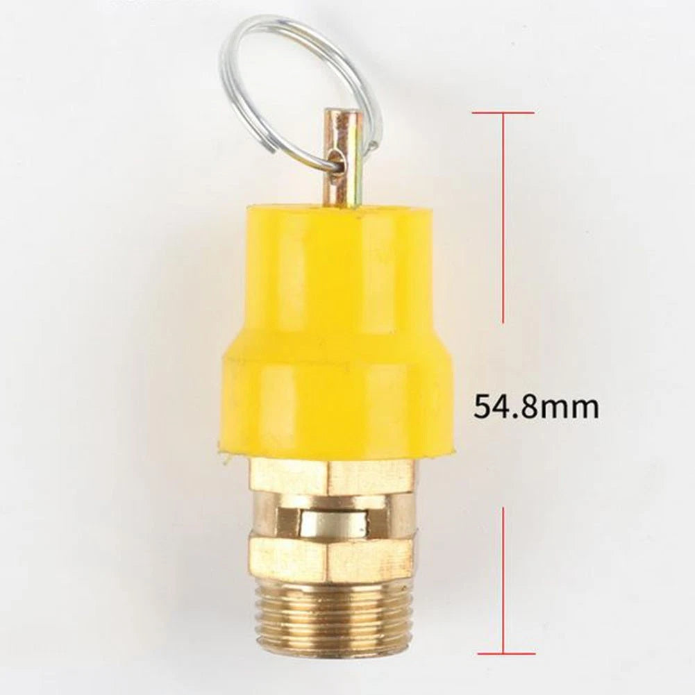 Air Compressor Safety Relief Valve 1/4", 3/8", 1/2"