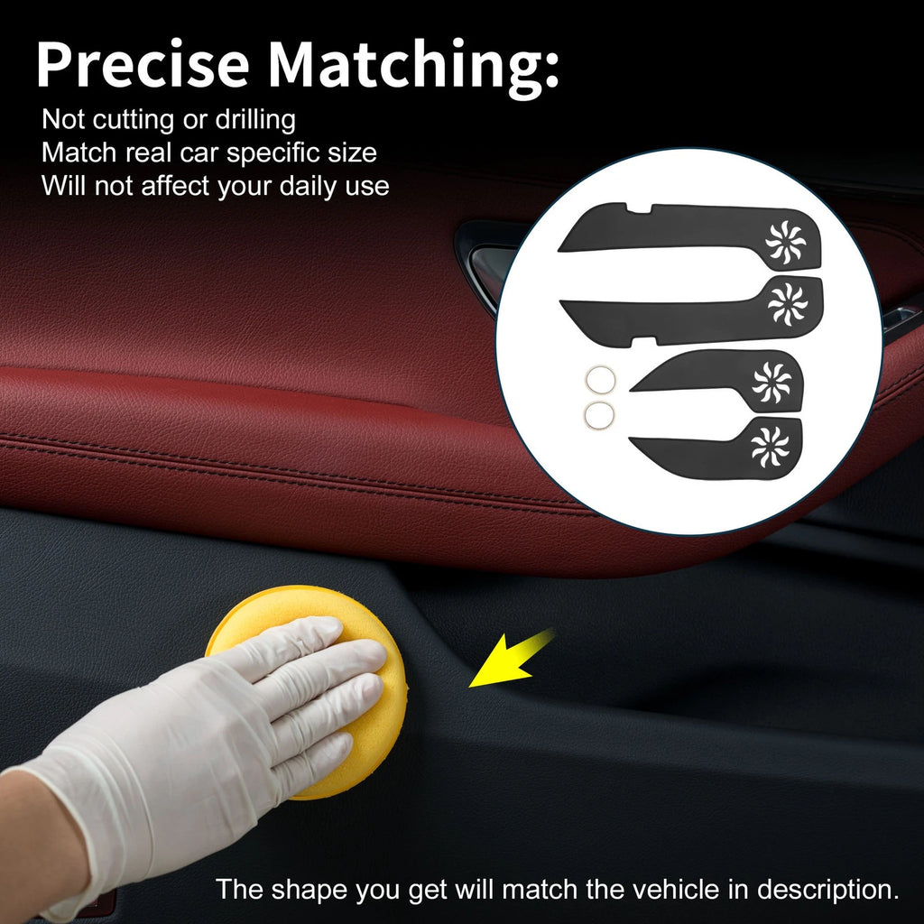 Car Door Anti Kick Pad Protector Sticker Set for Subaru Forester (2009–2012)