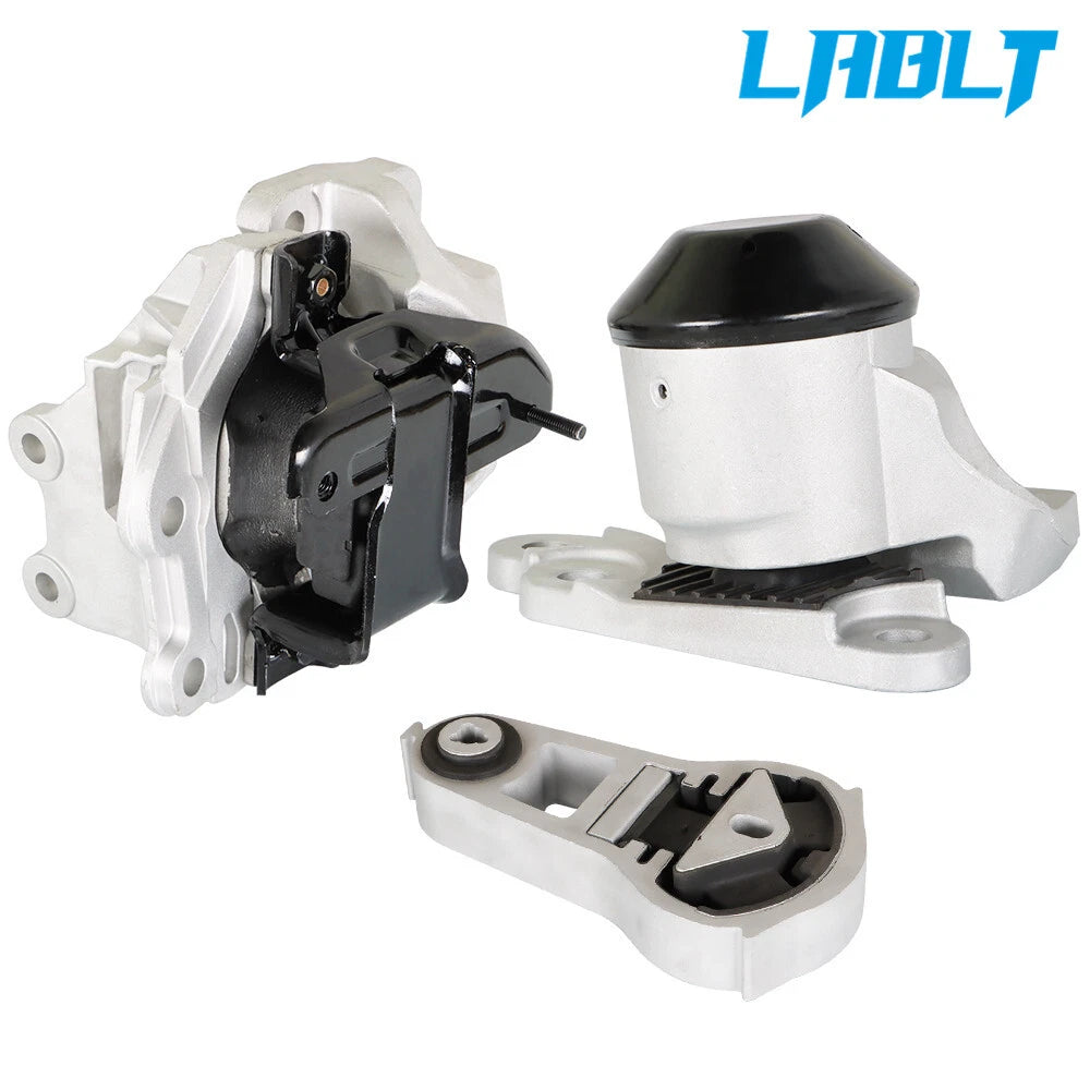 3X Engine Motor & Transmission Mount Set for Ford Explorer (2011–2015)