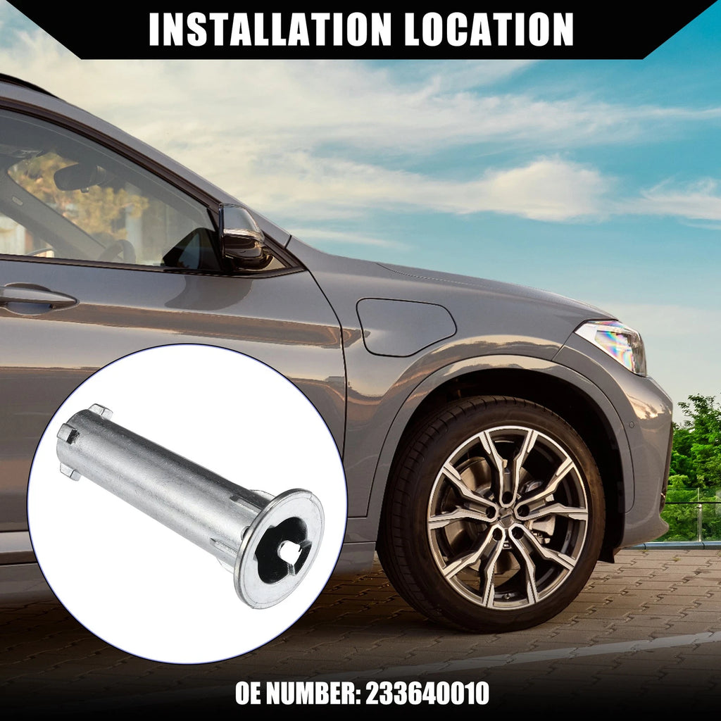 Exterior Mirror Hinge Replacement for BMW X1 E84 X3 F25 Durable Silver Tone