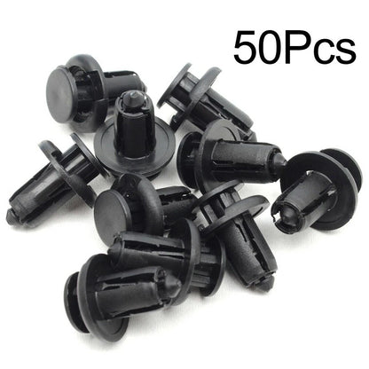 50pcs Retainer Clips Bumper for Honda (2016–2021) 91503SZ3003 Black