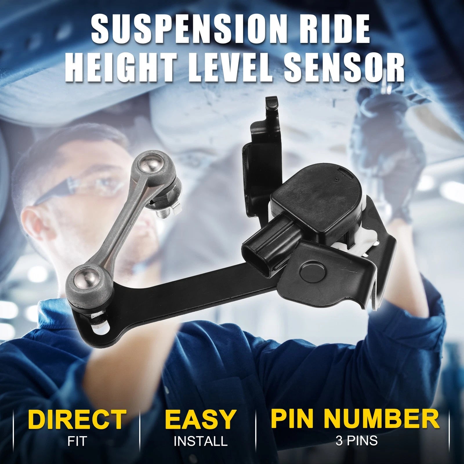 Air Suspension Ride Height Level Sensor Replacement for Lexus LX570 (2008–2021)