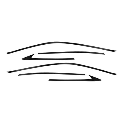 Blackout Side Window Trim Cover for Civic Sedan (2022–2023)