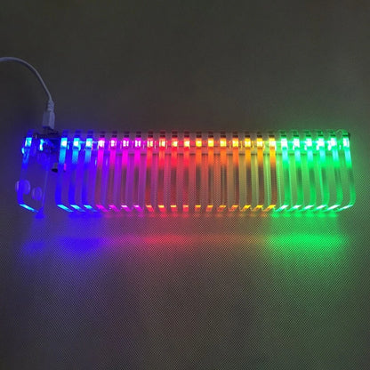 Colorful VU Meter for Music with 8 Display Modes