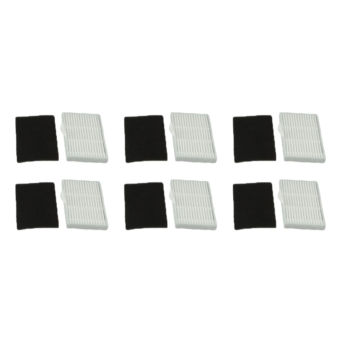 Replacement Kit for Lubluelu L15 Vacuum (Includes 6 Filters & Brushes)