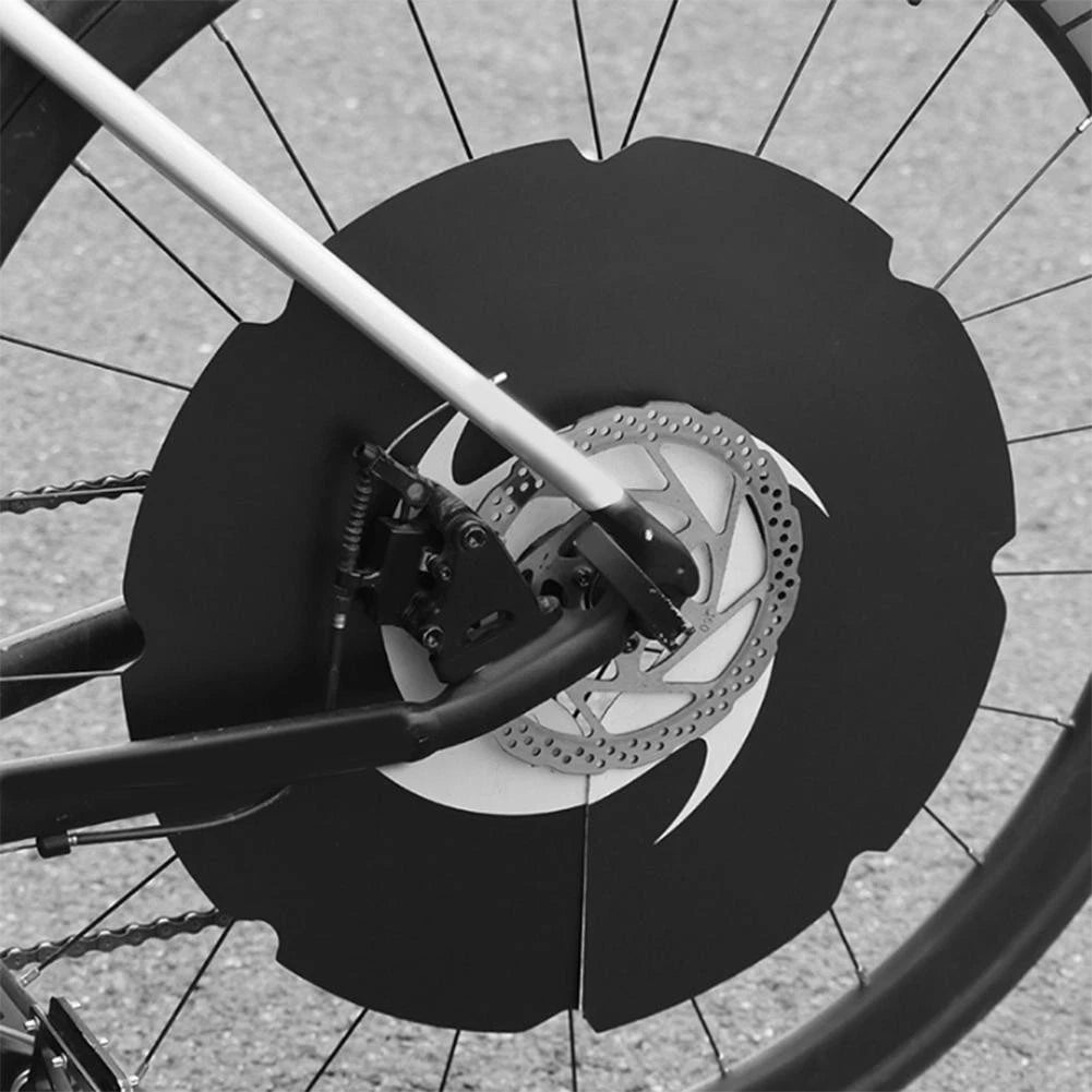 Baffle Pair for Mountain Road Bikes (Disc Brake Protection) 2PCS