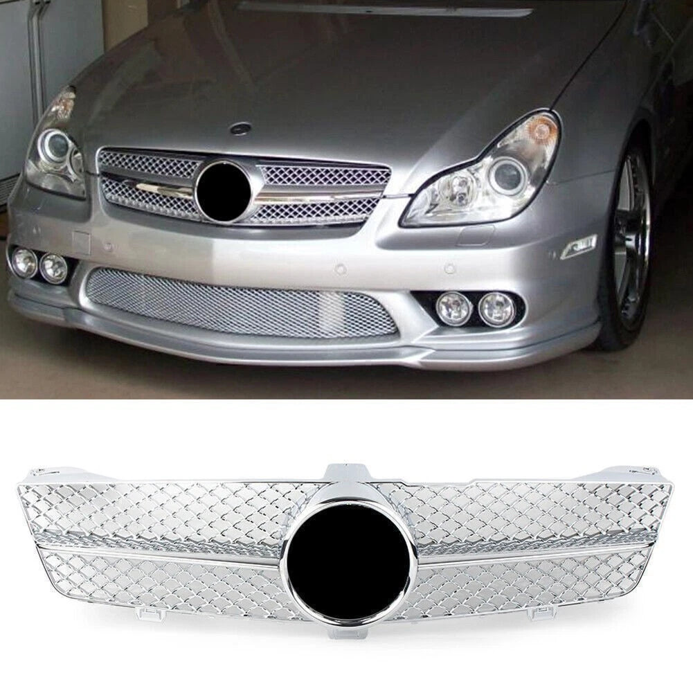 Chrome Front Grill for Mercedes-Benz CLS-Class W219 (2008–2011)