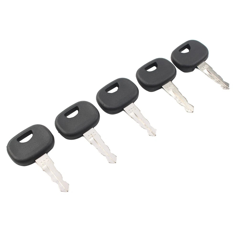 Set of 5 Ignition Keys for John Deere Wheel Loader (202)