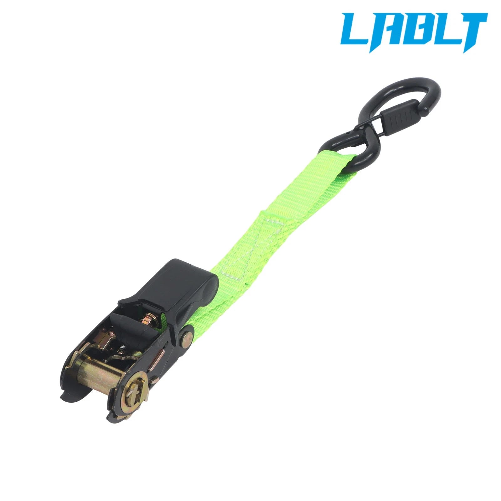 4X 1" × 15' Tie Downs Ratchet Straps for Universal Use (2200Lbs, S Hook)