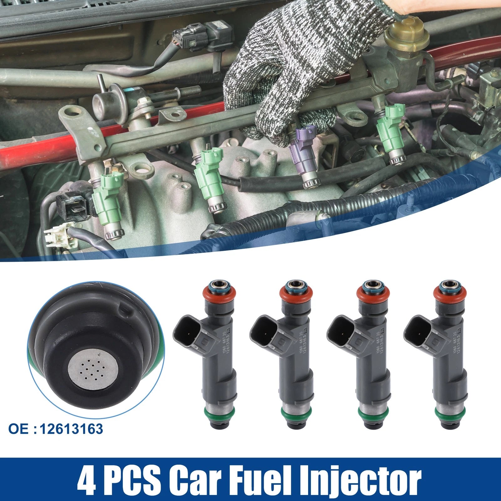 Fuel Injector Nozzle Replacement Kit for Chevrolet Malibu (2008–2012)