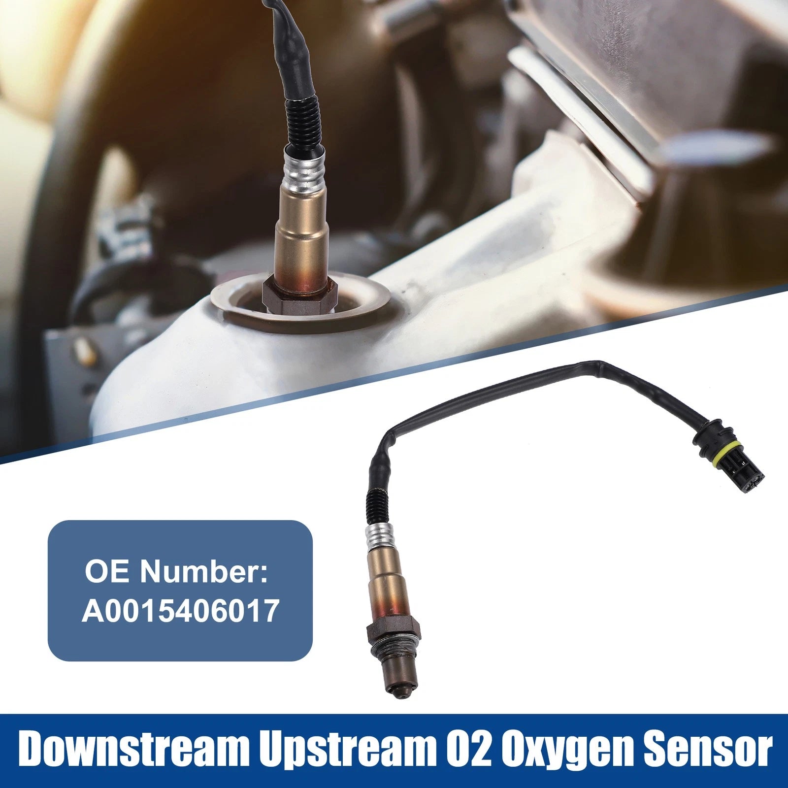 Upstream Downstream O2 Oxygen Sensor Replacement for Mercedes-Benz ML350 (2003–2006)