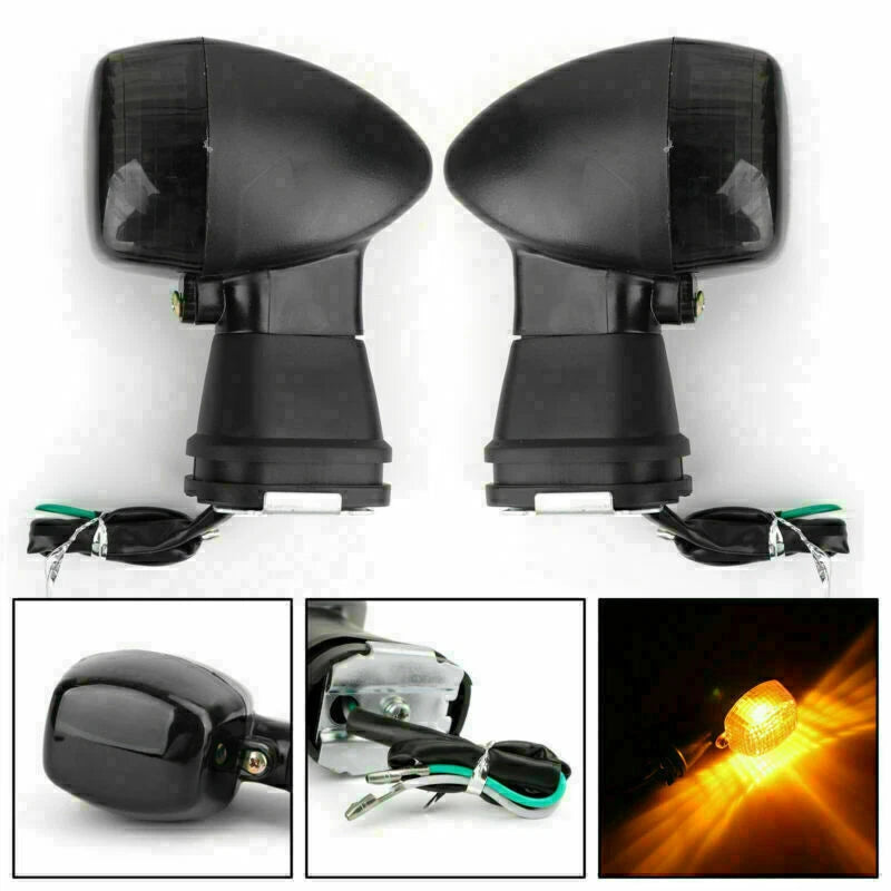 Front Turn Signal for Kawasaki ZX-6R, 9R, 12R, EX 500R, Ninja, GPZ, ZR-X, ZX-R (T9)