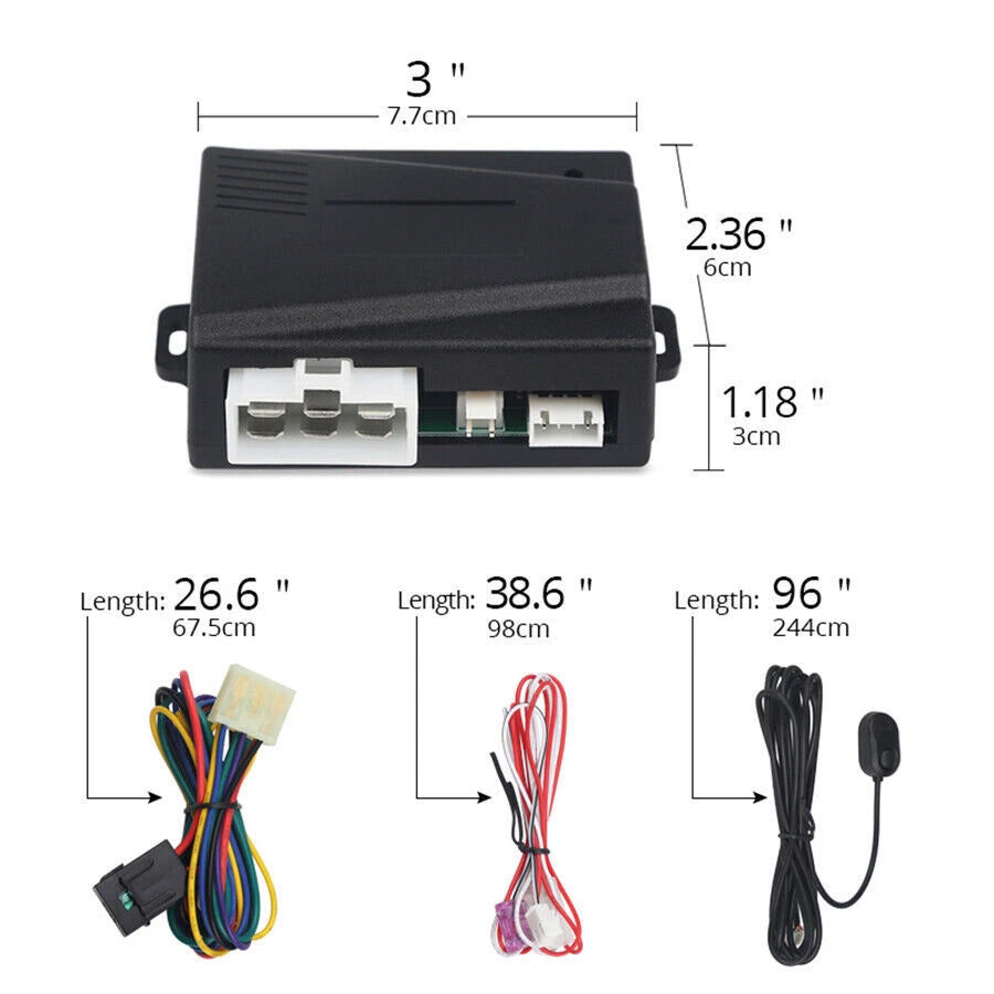 Auto Headlight Sensor System Smart Headlamp Control Kit On/Off 12V Car Universal