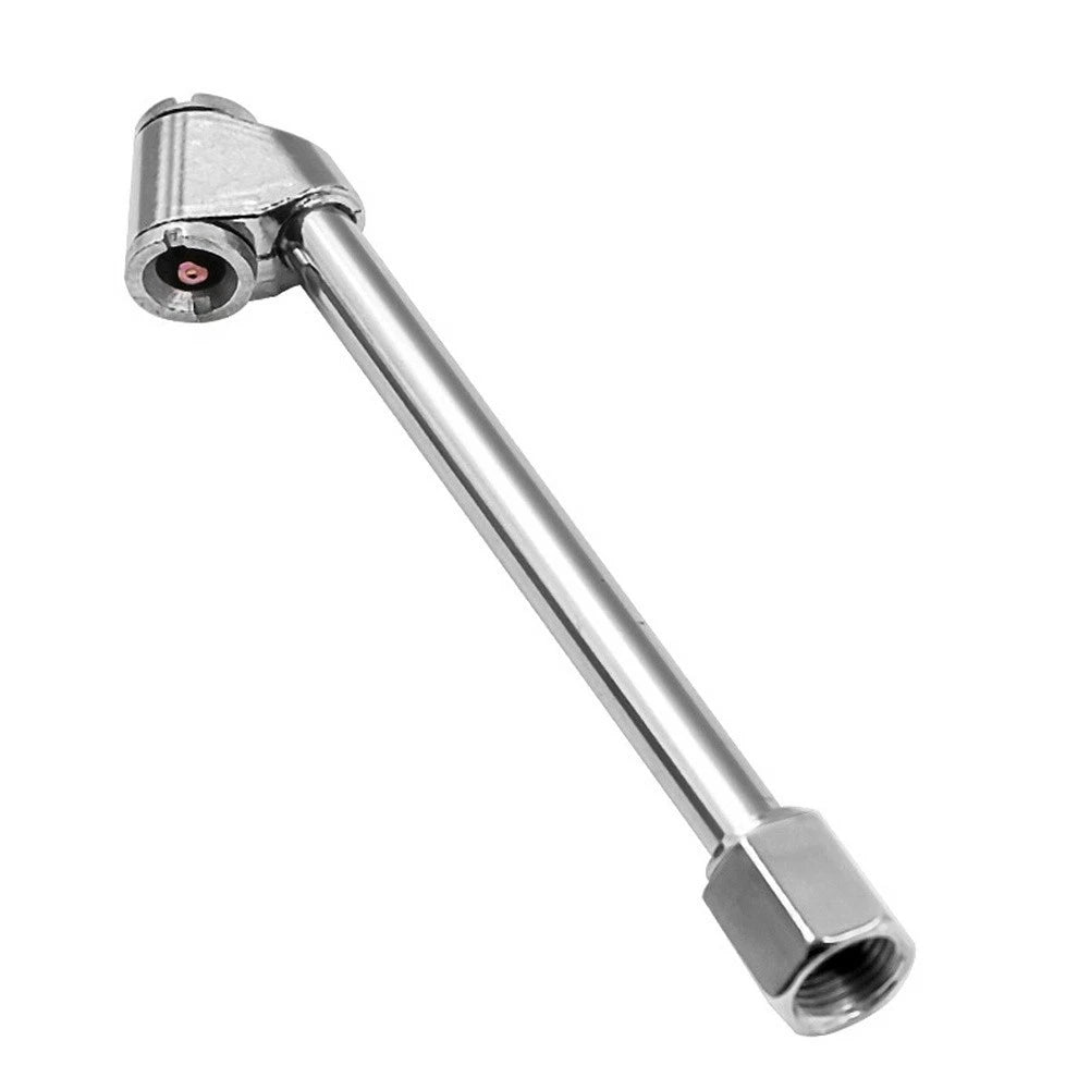 2 Inch Steel Tire Inflator for Bikes and Cars