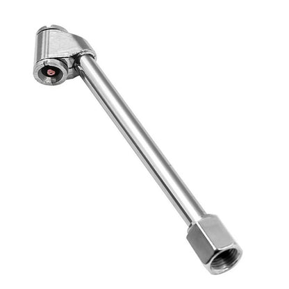 2 Inch Steel Tire Inflator for Bikes and Cars