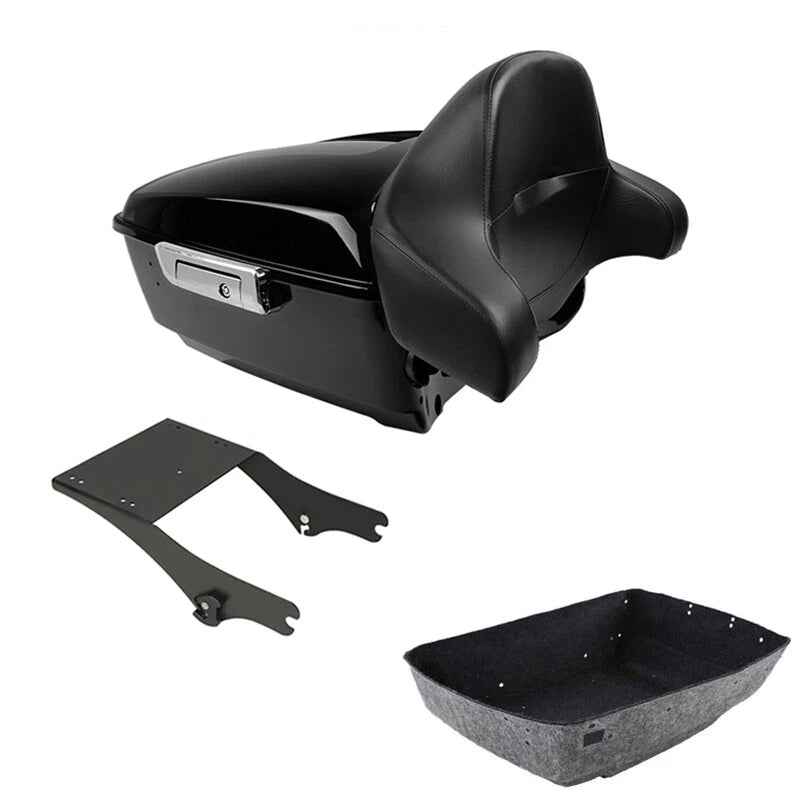 Trunk Backrest Mount Rack for Harley Touring FLHT (1997–2008)