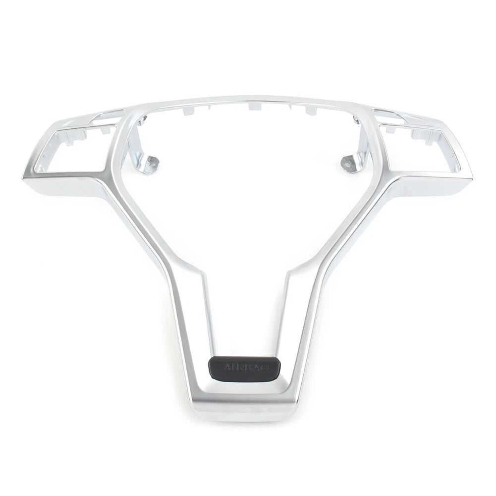 Chrome Steering Wheel Trim Cover for Mercedes Benz CLA/SLK/E/C/GLA-Class (2013–2020)