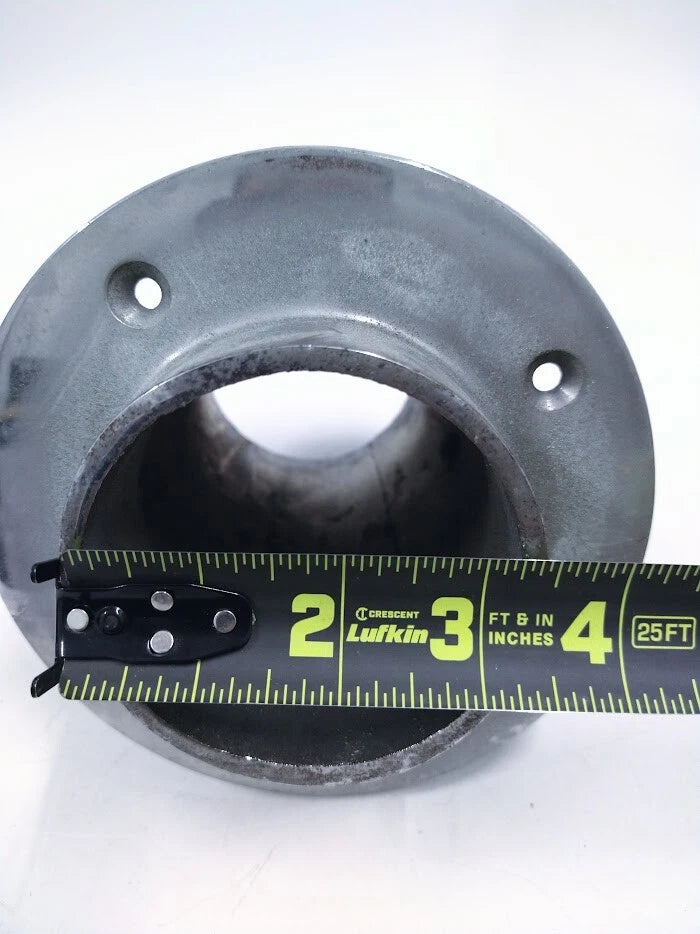 Transom Exhaust Fitting 3.5'' 10 Degrees for Buck Algonquin