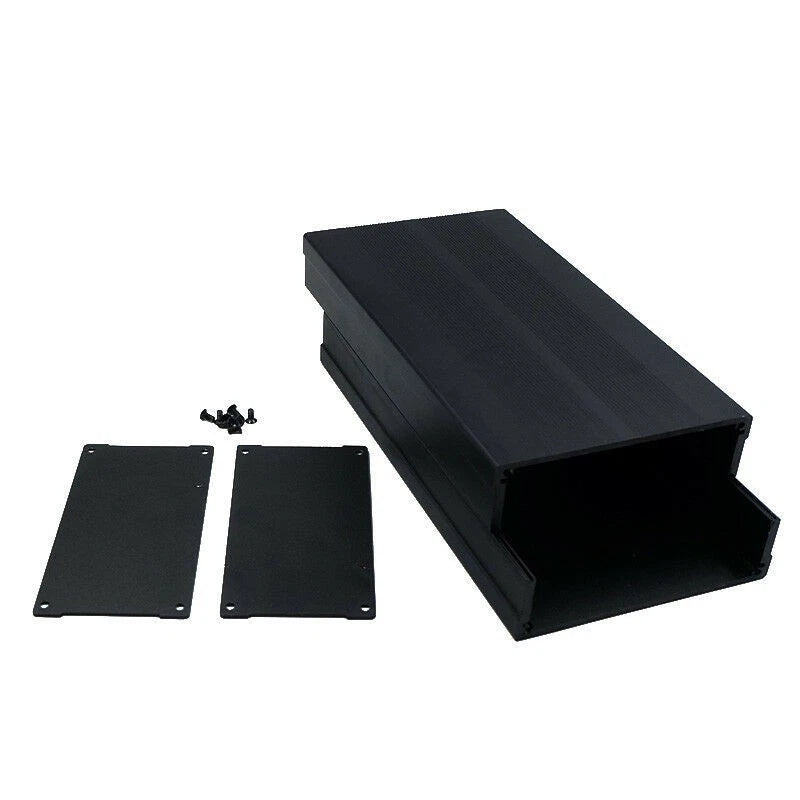 Aluminum Alloy Project Box for Electronic Devices 200x106x55mm