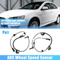 ABS Wheel Speed Sensor Pair Front Left Right Replacement for Mitsubishi (2000–2019)