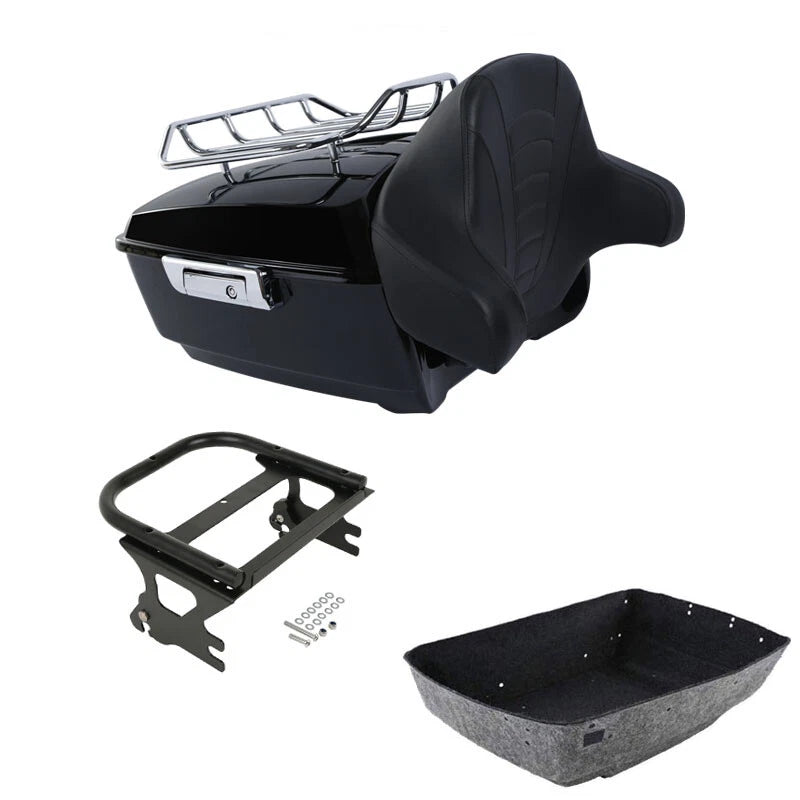 Trunk Backrest Rack Mount for Harley Touring (1997–2008)