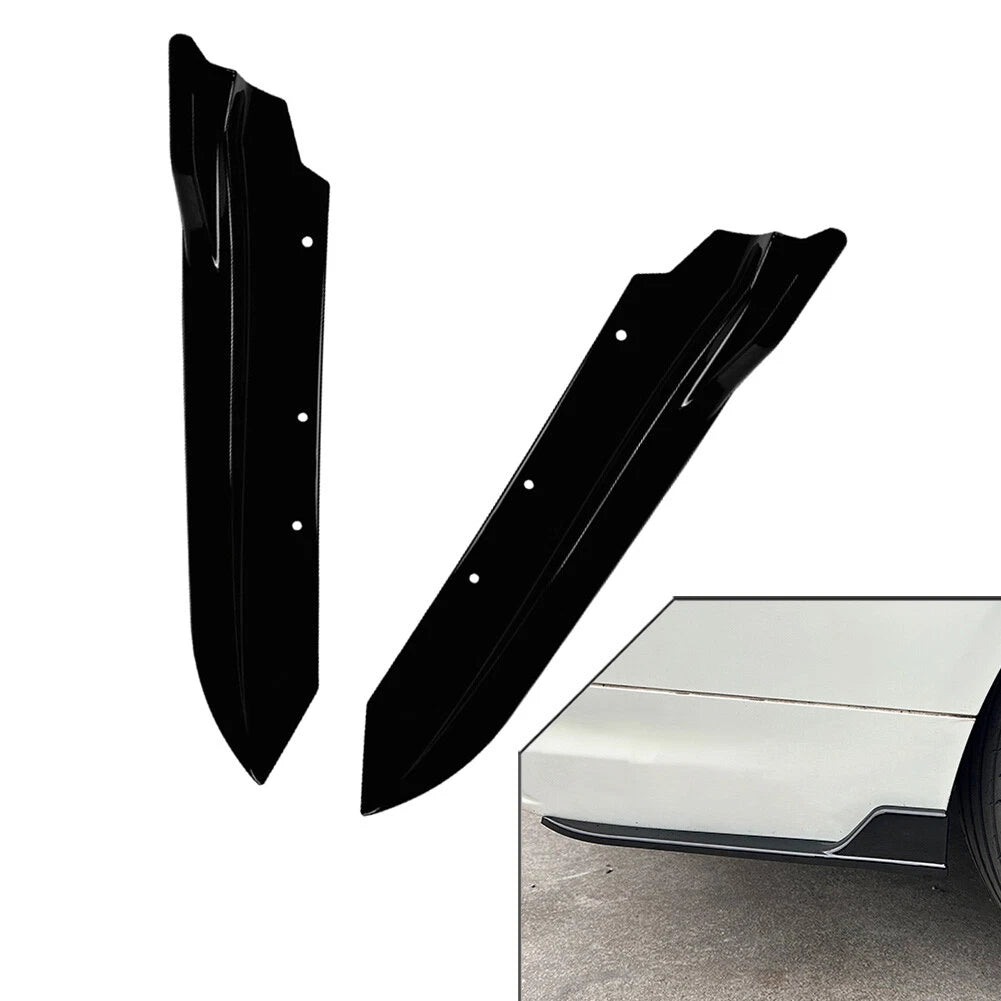 Pair Rear Bumper Side Corner Spoiler Protector for BMW 3 Series E90 (2005–2012)