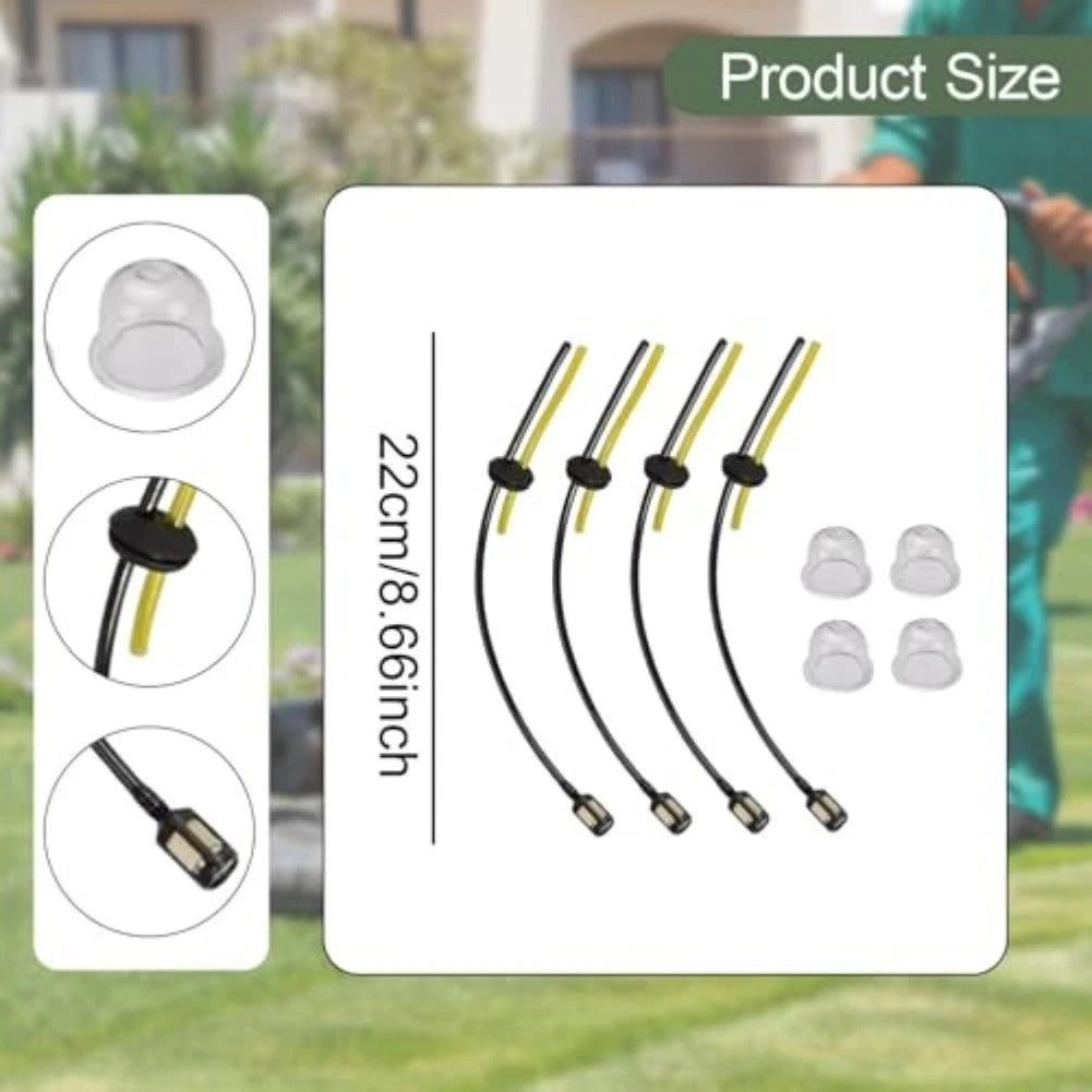 Fuel Line Assembly with Filter and Bulbs Kit for 405 Brush Cutter