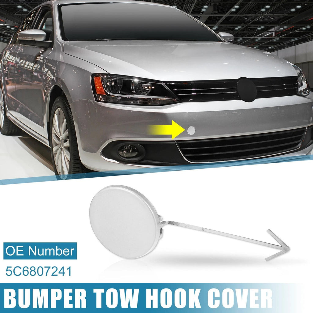 Front Bumper Tow Hook Cover Replacement for Volkswagen Jetta (2012–2014)