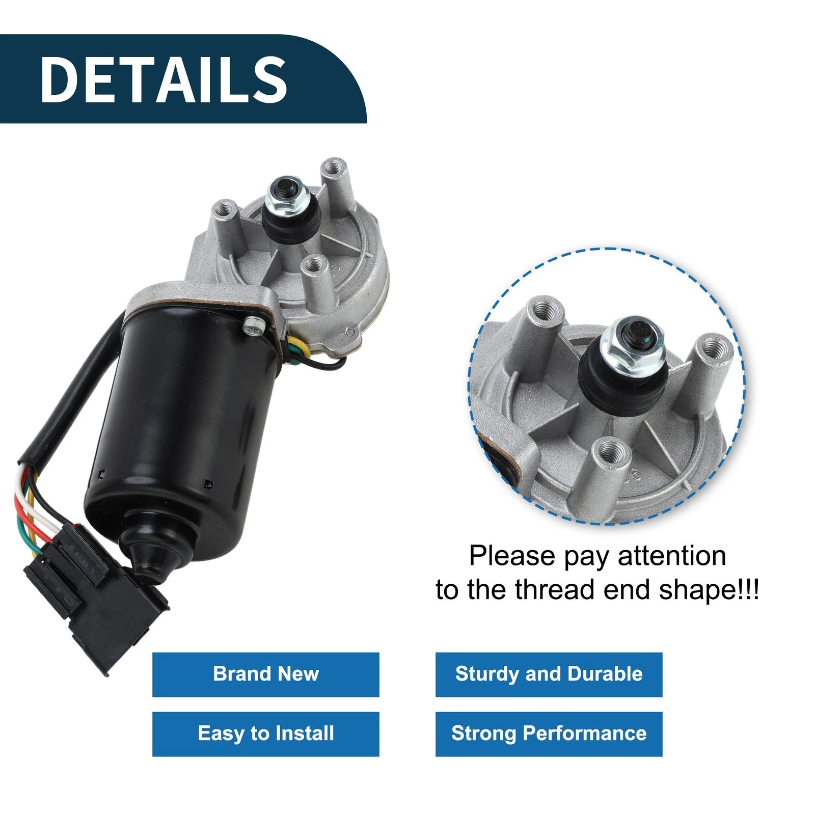 Front Windshield Wiper Motor for Dacia Duster (2010–2023) No. 6001547913