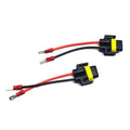 2X H11 to H11B Headlight Pigtail Harness for LED Halogen Bulbs