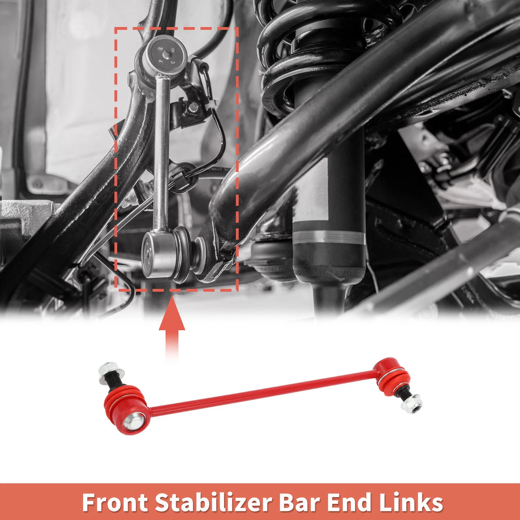 2X Front Sway Bar Links Stabilizer Kit for GMC Terrain (2010–2012)