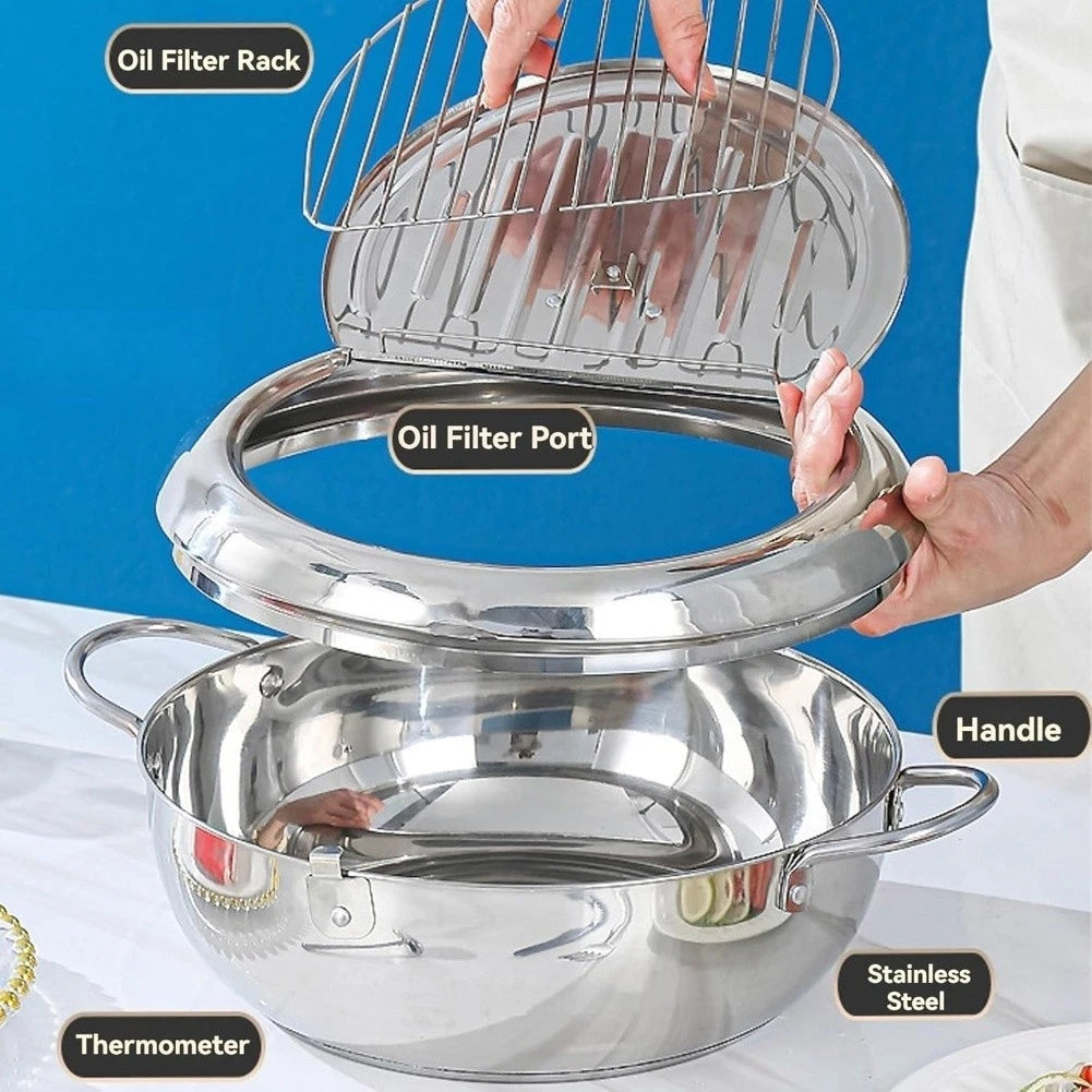 Deep Fryer Thermometer for Japanese Cooking Equipment