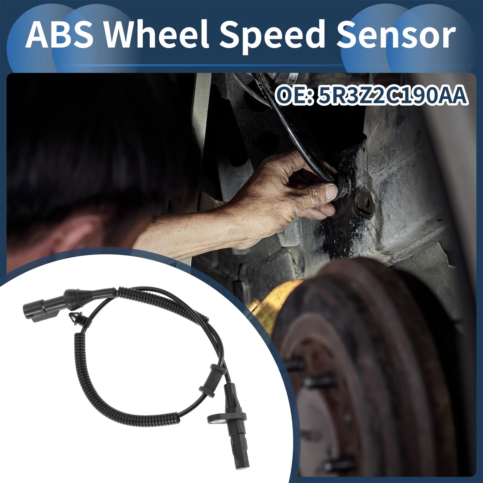 ABS Wheel Speed Sensor No. 5R3Z2C190AA for Ford Mustang (2005–2014)