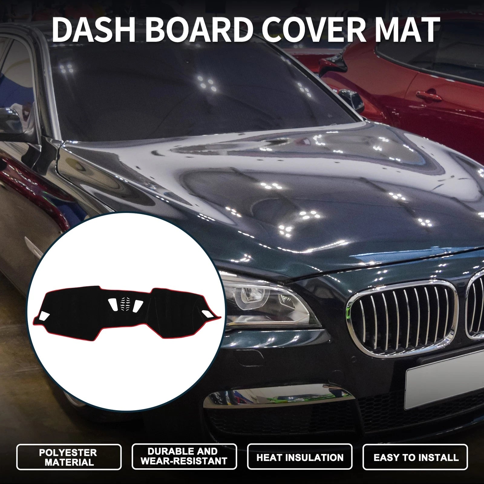 Dashboard Dash Cover Mat Replacement for BMW 4 Series 21 Sun Protector