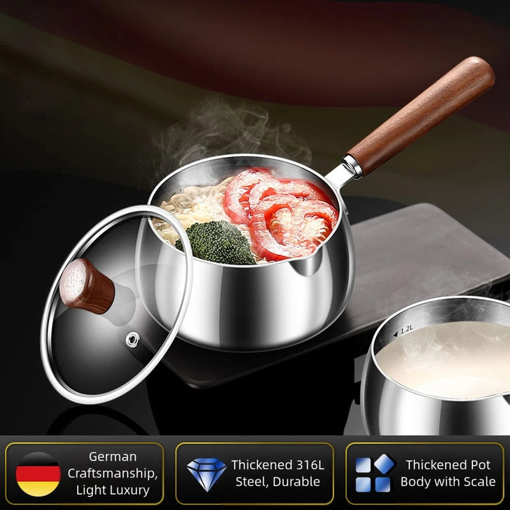 30cm Milk Pot for Stainless Steel Cooking (316)