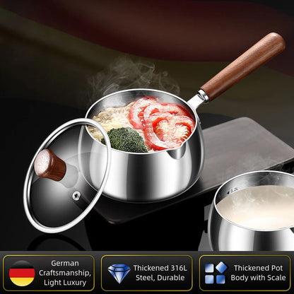 30cm Milk Pot for Stainless Steel Cooking (316)