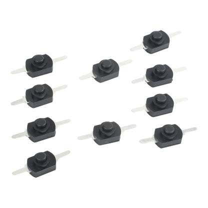10 Pieces Push Button Switch for Mini Torch (1A 30V)