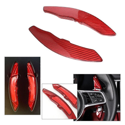 Steering Wheel Shift Paddle Add-On for Porsche Macan Cayenne 718 (2014–2023) Carbon Fiber