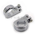1-1/2" Engine Crash Bar Foot Peg Mount Clamp for Harley (Year Range)